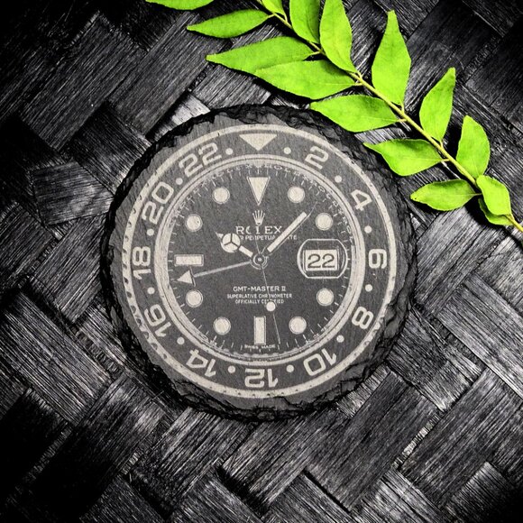 Rolex GMT Master II 116710 Slate Coasters Set of 4 Batman GMT - Picture 8 of 13